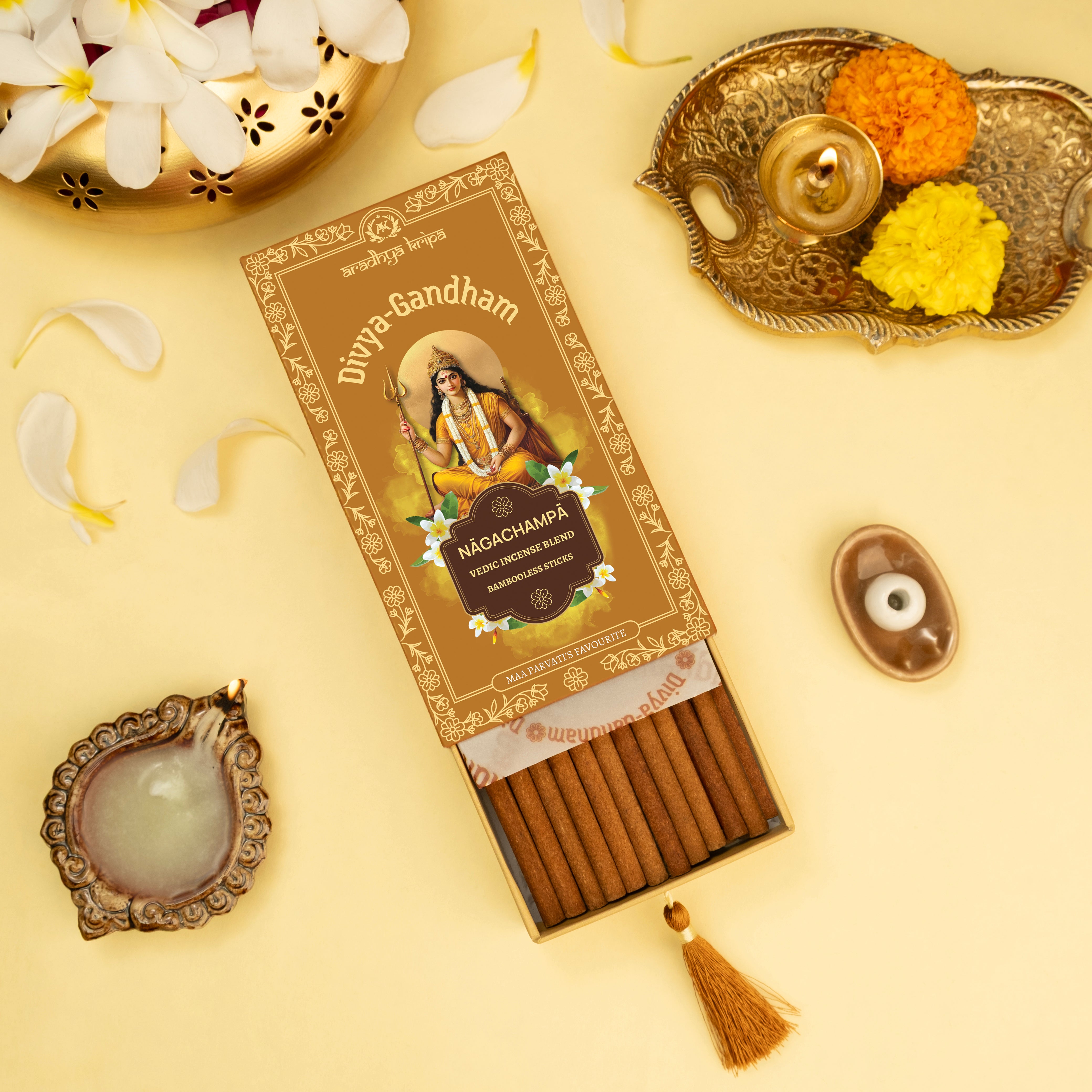 Vedic Incense (Dhoop) Sticks -  Naga Champa