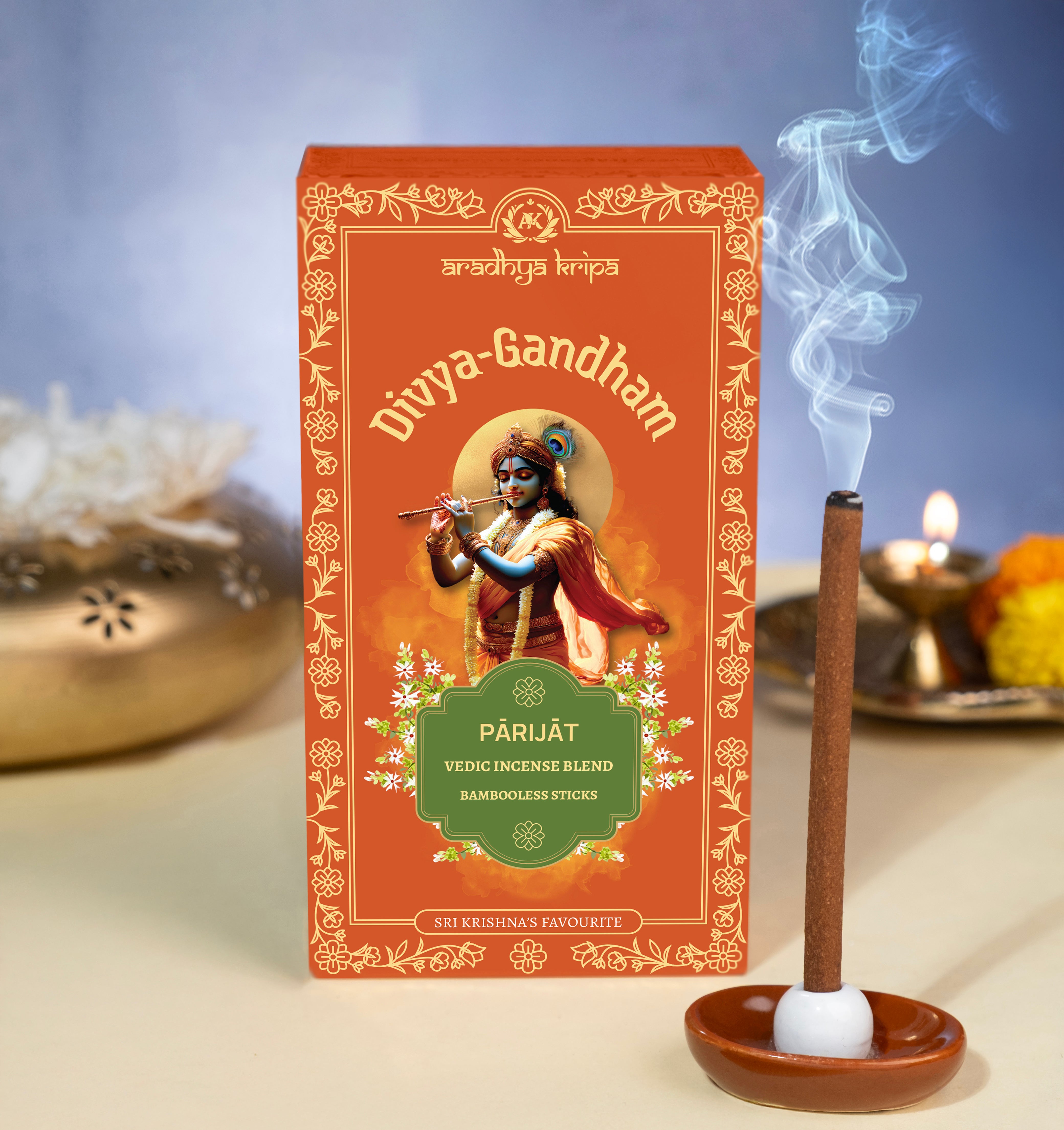 Vedic Incense (Dhoop) Sticks -  Parijat | Harsingar