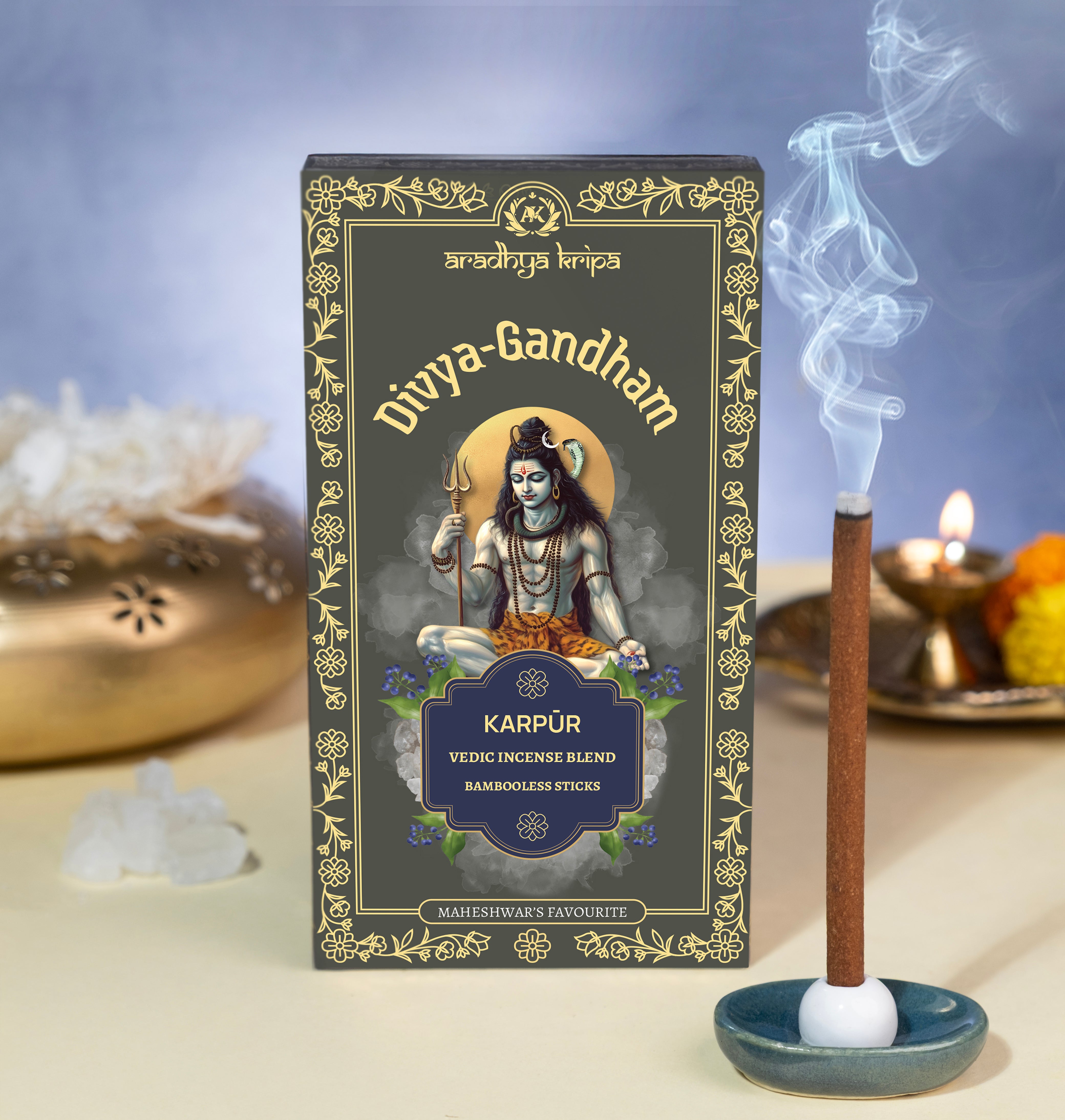 Vedic Incense (Dhoop) Stick -  Karpoor | Camphor