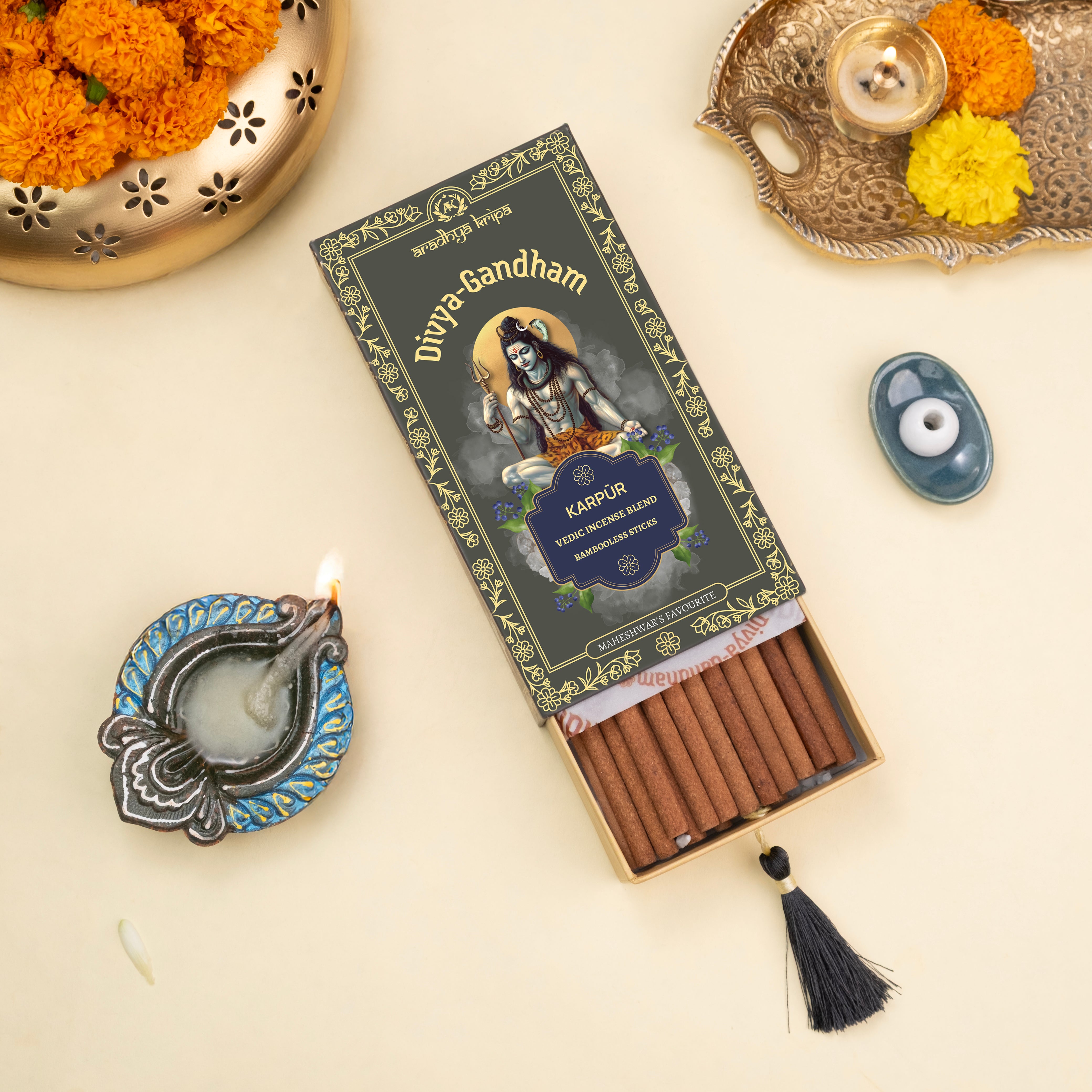 Vedic Incense (Dhoop) Stick -  Karpoor | Camphor