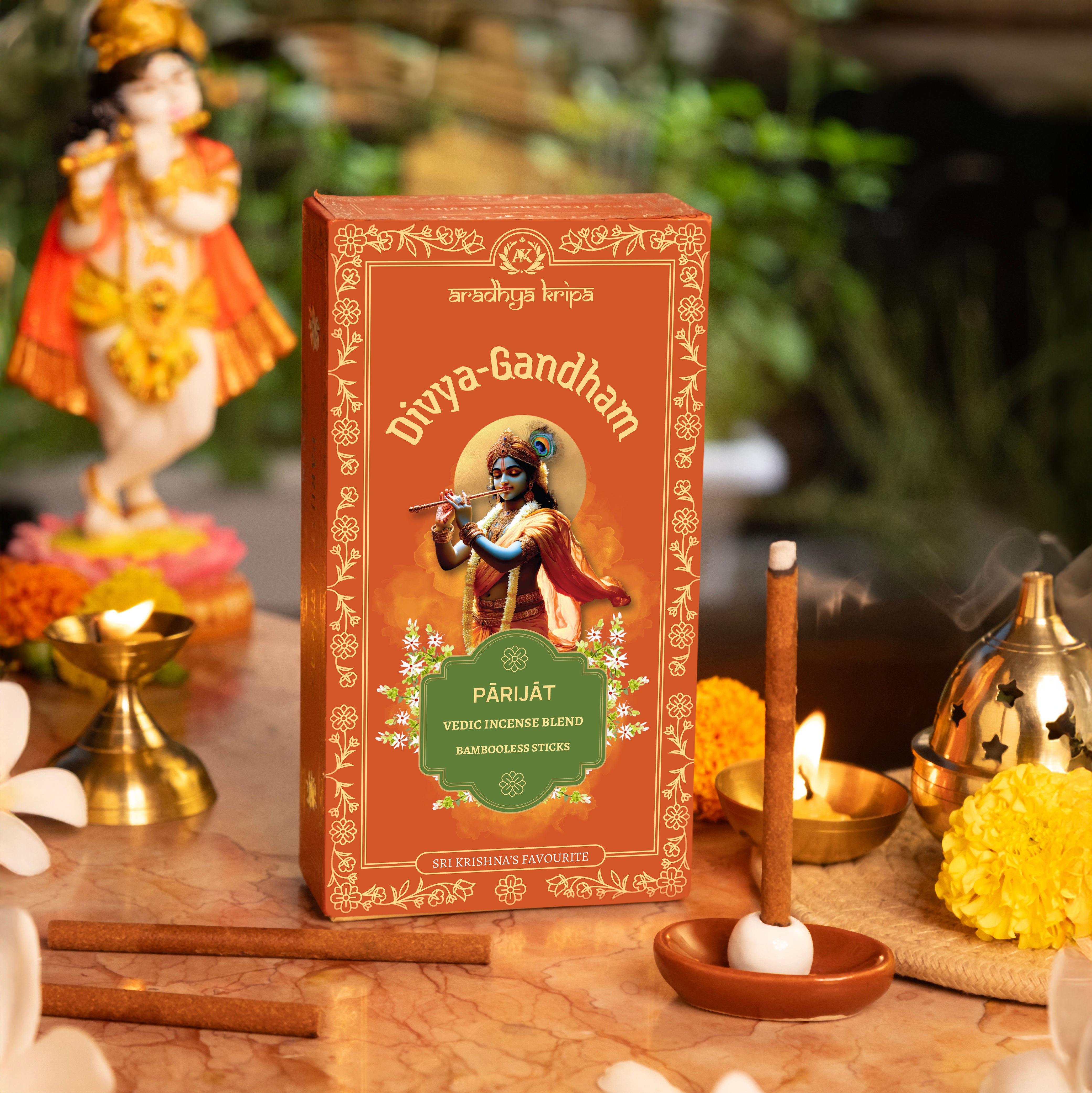 Vedic Incense (Dhoop) Sticks -  Parijat | Harsingar