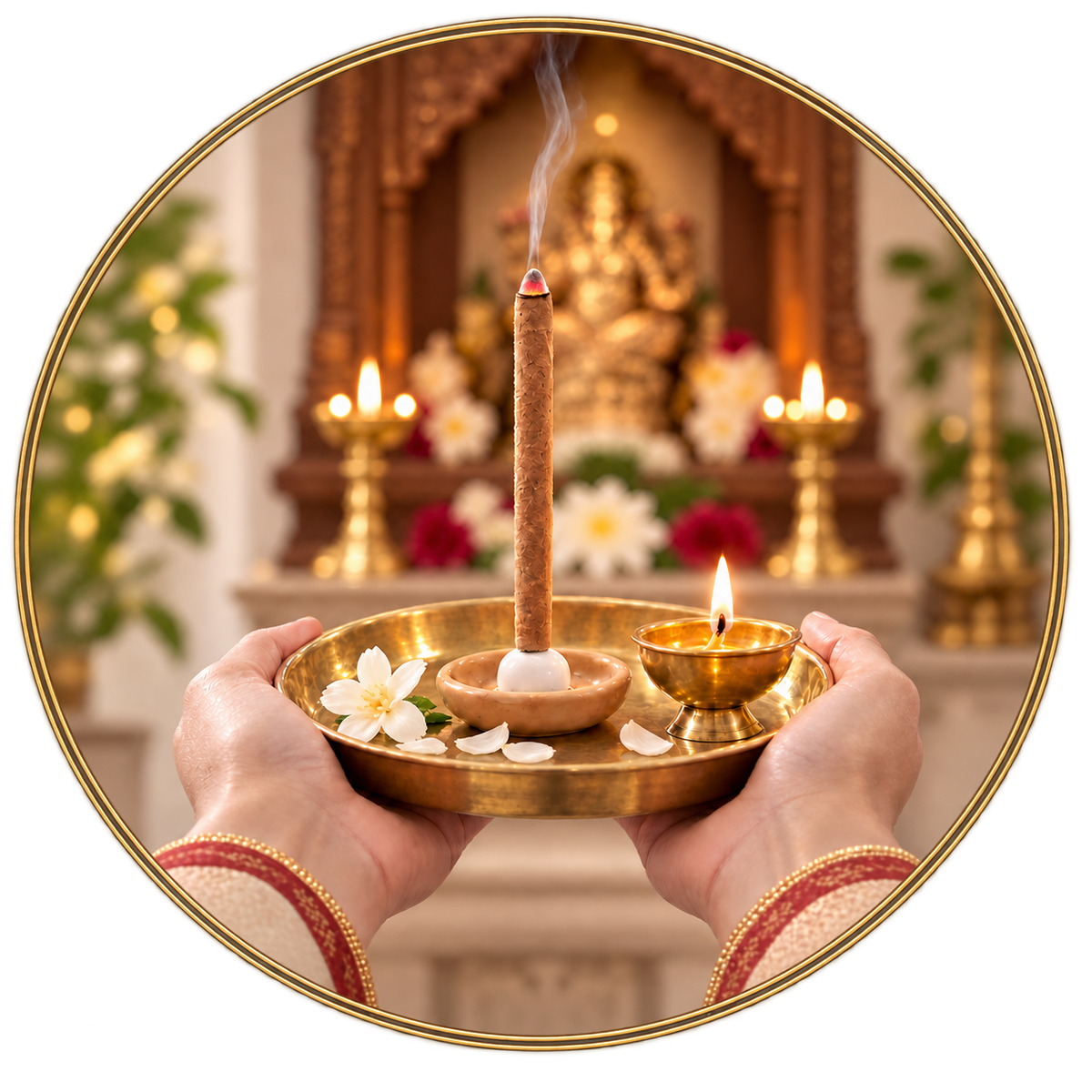 Crafted for Nitya Arādhana