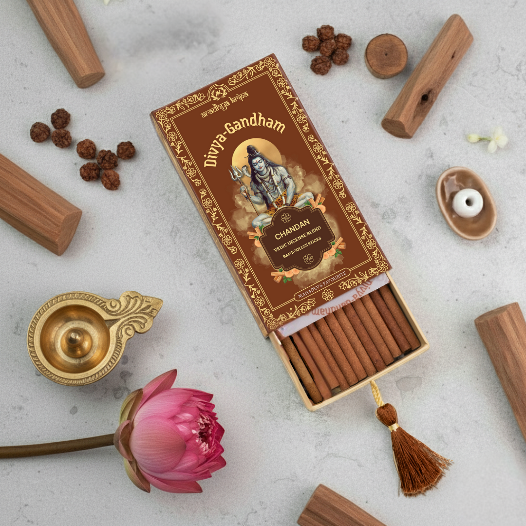 Vedic Incense (Dhoop) Stick - Chandan | Sandalwood